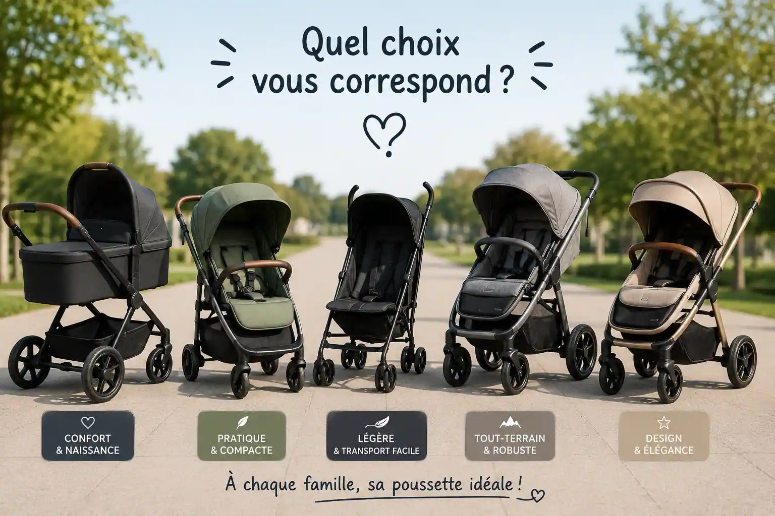 Comment choisir sa poussette ?
