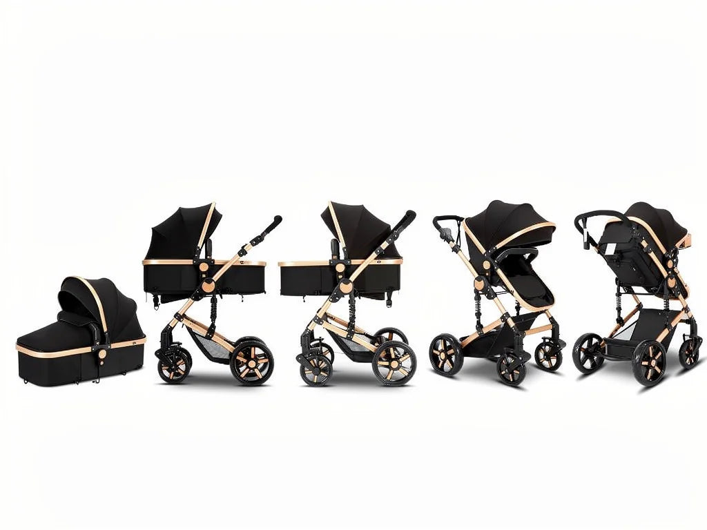 Triobebe Prestige · Poussette 3 en 1 avec suspension