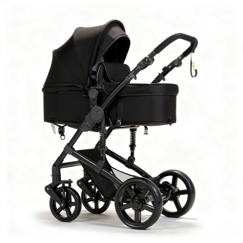 Triobebe Prestige · Poussette 3 en 1 avec suspension