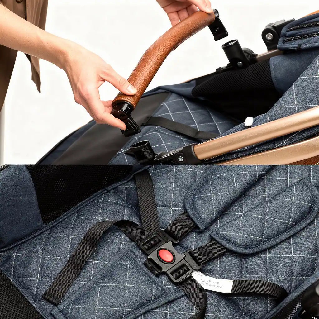 Triobebe Classique · Poussette 3 en 1 sans suspension