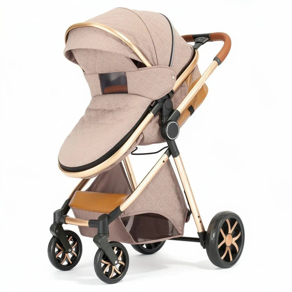 Triobebe Classique · Poussette 3 en 1 sans suspension