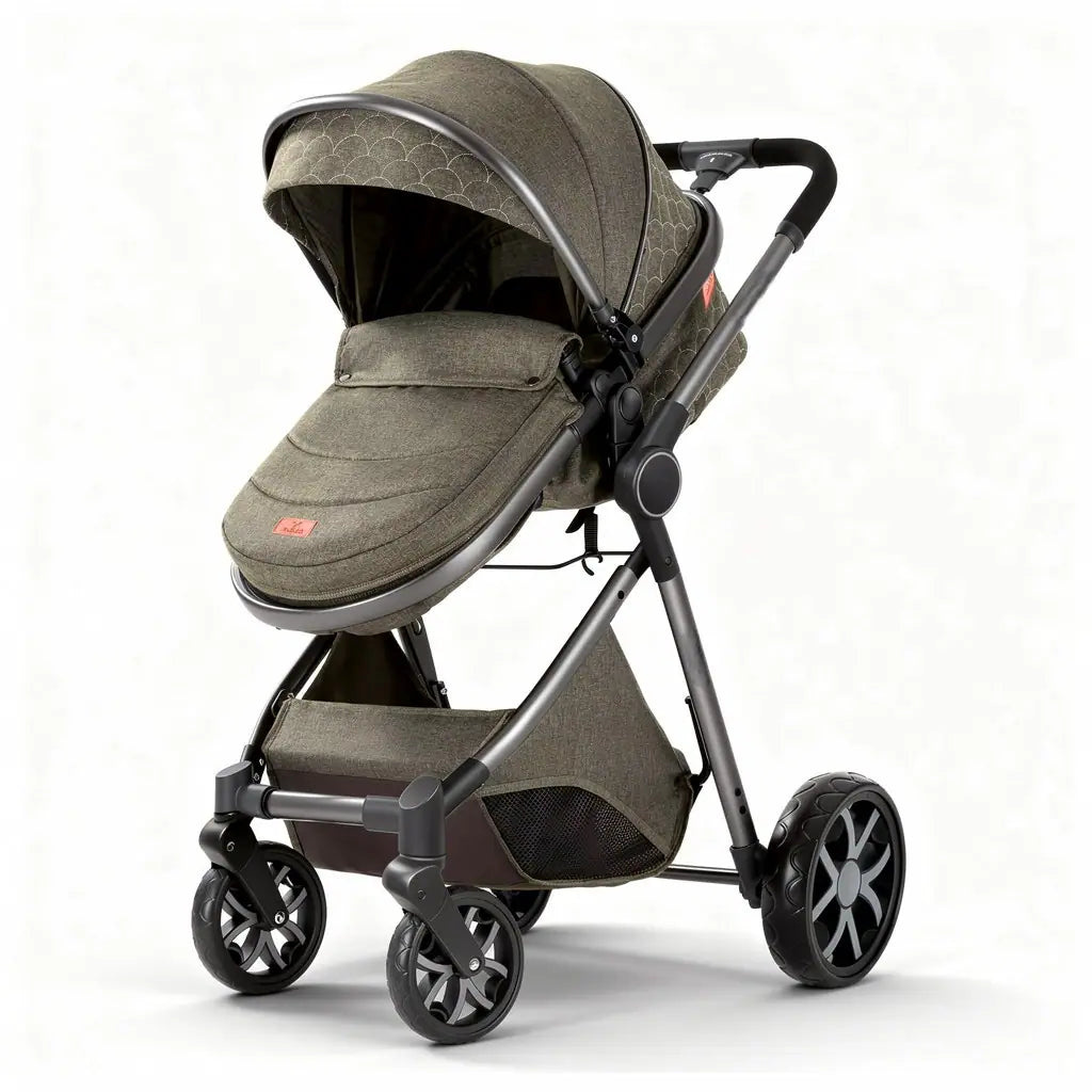 Triobebe Classique · Poussette 3 en 1 sans suspension