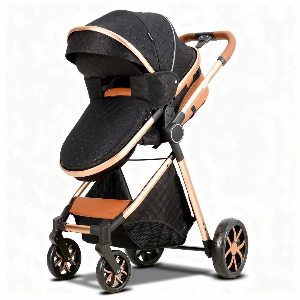 Triobebe Classique · Poussette 3 en 1 sans suspension