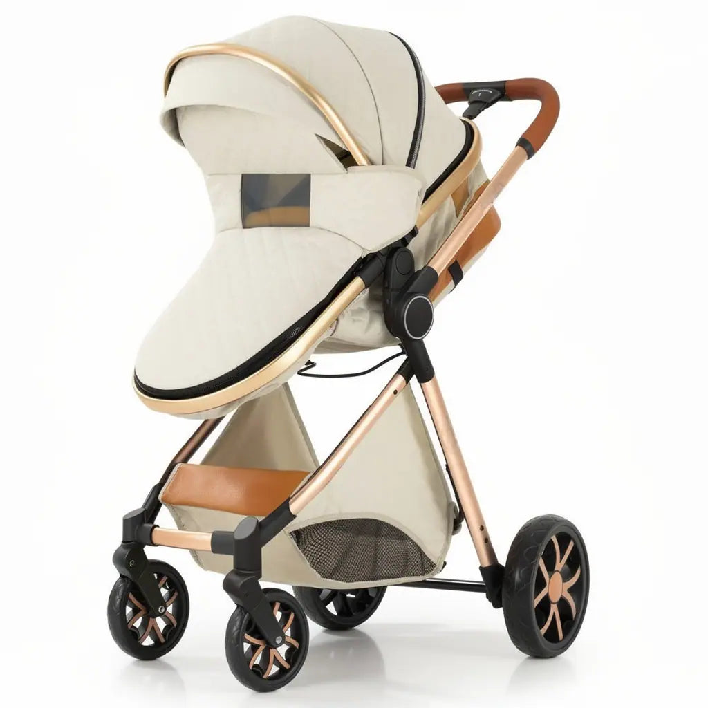 Triobebe Classique · Poussette 3 en 1 sans suspension